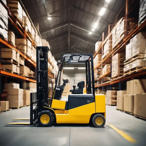 Forklift_truck,_Warehouse,_Photo,_f_1_8,_motion_blur,_firstperson_view